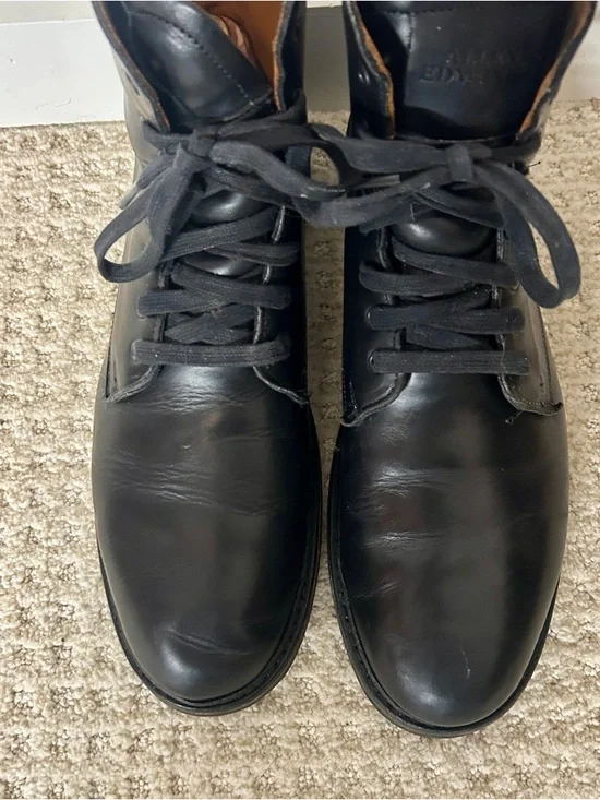 Allen Edmonds Chapman Men's Black Leather Lace-Up Combat Boot 10.5 - Picture 7 of 8
